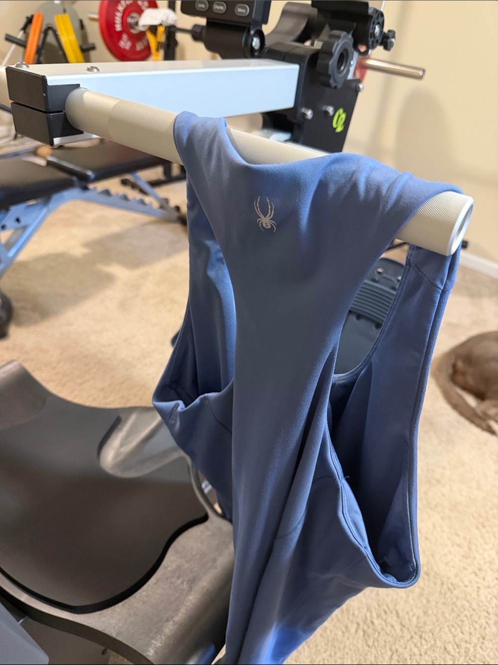 Spyder Light Blue Performance Racerback Tank - Picture 3 of 3